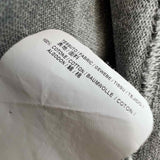 BALENCIAGA Women's Gray Size M Asymmetrical Sweatshirt