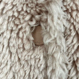 alo Foxy Sherpa Women's Baby Pink Size S Zip Plush Jacket