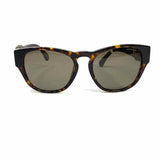 Chanel Brown Oval Tortoise CC 5455-Q-B Sunglasses