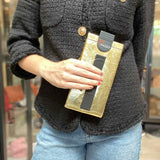 Phoozy Gold Phone Case Metallic Clutch