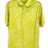 Robert Graham Men's Green Size S Abstract Polo