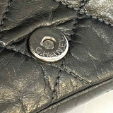 Chanel 2012 Medium Chain Me Charcoal Quilted Calfskin Made in Italy Shoulder Bag