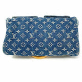LOUIS VUITTON 2005 Neo Speedy Denim Blue Monogram Satchel
