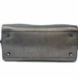 Coach Nolita Silver Boston Pebbled Leather Satchel