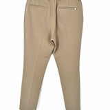 HELMUT LANG Women's Beige Size 12 straight cut Pants