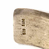 .925 Sterling Silver Cuff 7" Geometric Bracelet