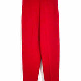 ST. JOHN COLLECTION Women's Red Size 0 straight cut Santana Knit Pants