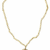 Harry S. Bick & Sons 12K GF Gold Pendant 30" Scarab Necklace