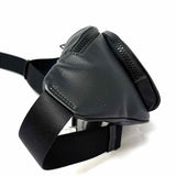 Coach Racer Waist CT754 Black Belt Bag Leather Crossbody