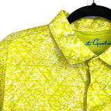 Robert Graham Men's Green Size S Abstract Polo