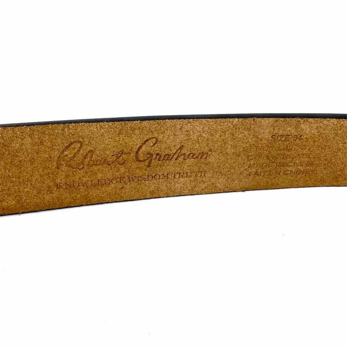 Robert Graham Waist Size 34 Navy Belt