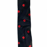 GIANNI VERSACE Silk Black Medusa Necktie