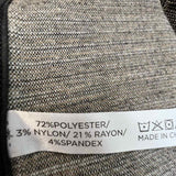 TUCKERNUCK Women's Gray Size S Long Sleeve Plaid Dress