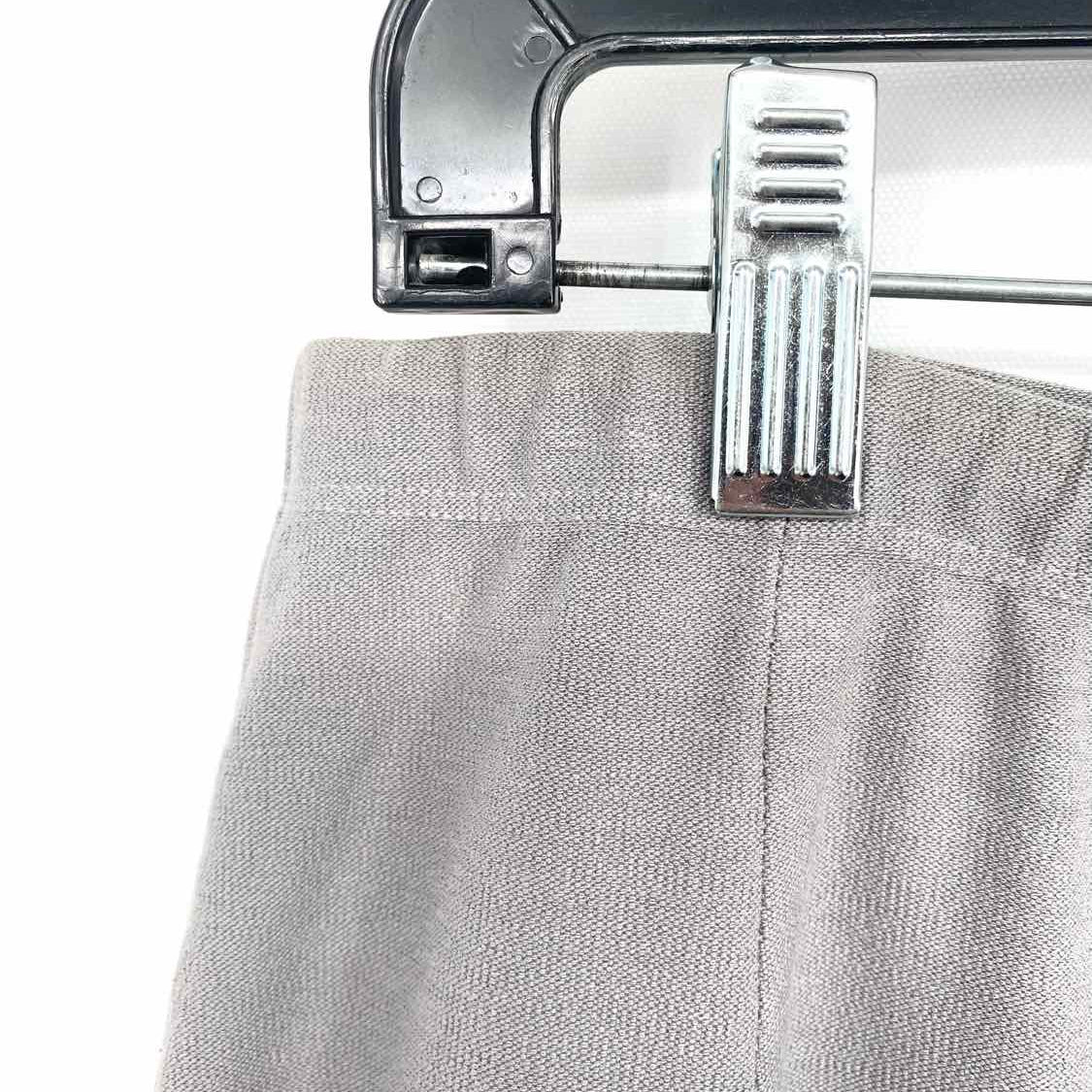Eileen Fisher Women's Gray Size M Knee Length Skirt