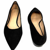 Caslon Women's Black Size 8 Pointed Suede Flats