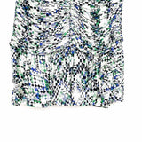 Marissa Webb Dree Print Women's White Multi-Color Size 2/S mini faux wrap Skirt