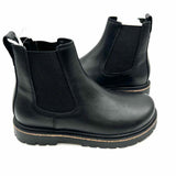 Birkenstock Highwood Women's Black Size 39/8 Chelsea Leather Boots