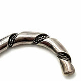Estate Silver Twist Cuff