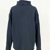 Frank & Eileen Women's Navy Size L Collared Sweatshirt