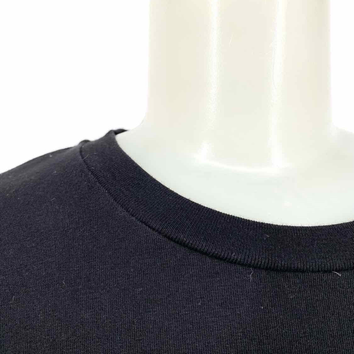 ALLSAINTS Naenia Women's Black Size L Shirt Cotton Cinched Dress