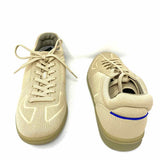 ROTHY'S Men's Beige Size 7 Lace-up Knit Sneakers