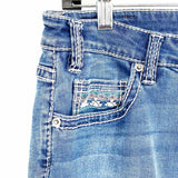 Rock & Roll Cowboy Women's Blue Size 29/10 Mid Rise Bootcut western Jeans
