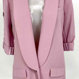 Marissa Webb Ryan Women's Pink Size S 3/4 Sleeve Blazer
