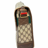 Gucci Coated Canvas Gray GG SUPREME Messenger Bag