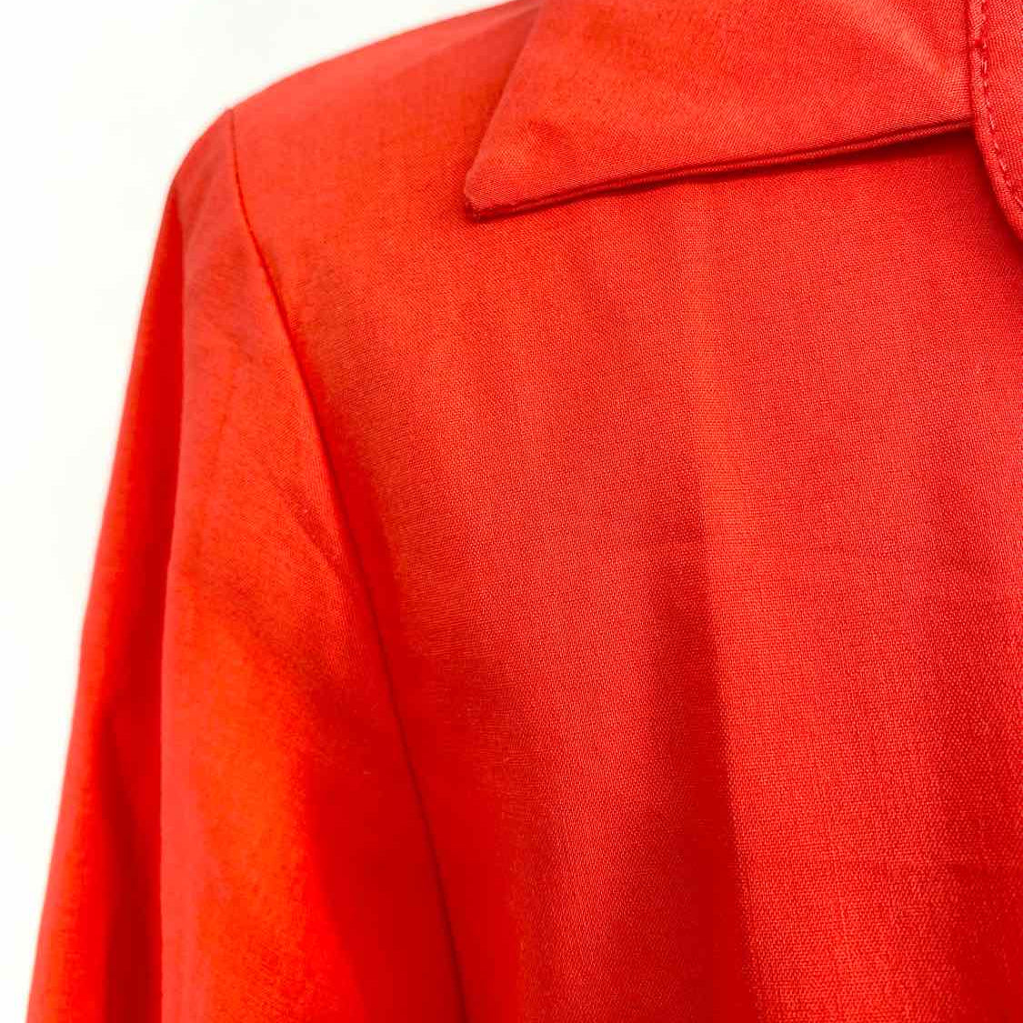 ruti Oversized Women's Red Size XS Long Sleeve Dress