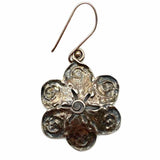 Sea Noy 925 Sterling Silver Dangle Flower Bracelet