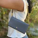 LOUIS VUITTON 2013-14 Gris Boudoir Limited Gray Leather Made in Spain Clutch