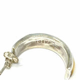 White Buffalo Zuni 925 Sterling Silver Multi-Color Hoop Earrings