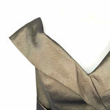 XSCAPE Women's Olive Green Size 8 Off The Shoulder Taffeta Ruffled Gown