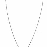 Estate 925 Sterling Silver Pendant Pearl Necklace