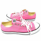 Converse Women's Pink Size 12.5 Lace-up Canvas Color Block Sneakers