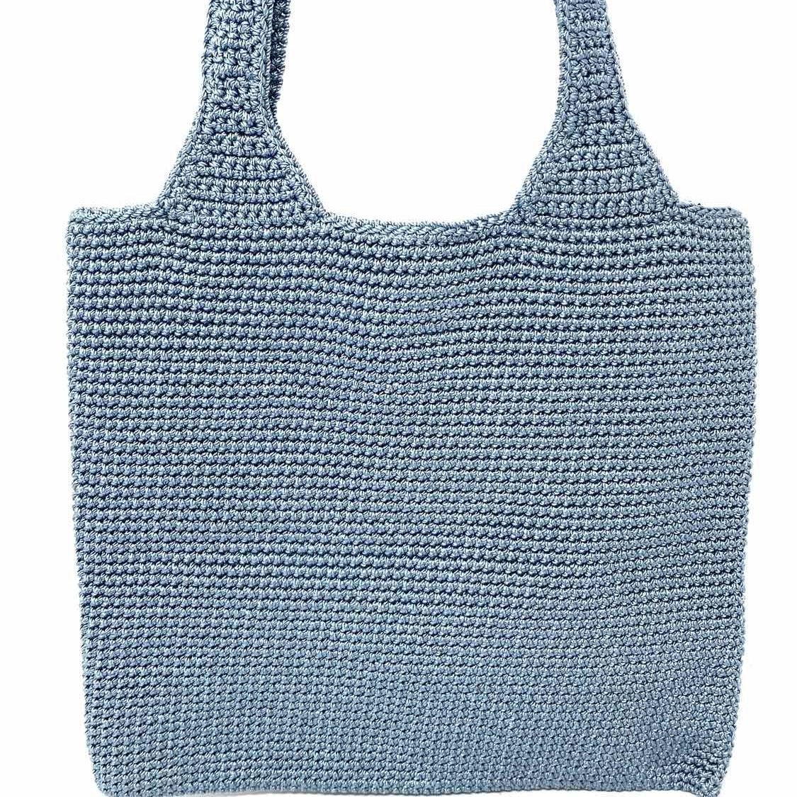 THE sak Blue crochet Tote