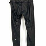 Lululemon Women's Black Size 4 High Waisted Sparkle Leggings