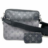 LOUIS VUITTON Coated Canvas Charcoal Monogram Crossbody