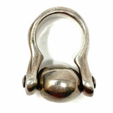 Uno De 50 size 8 Silver Plated Chunky Ring