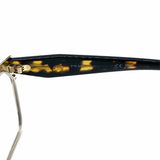 Prada Yellow Black Geometric Tortoise Frames