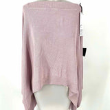 Lululemon Women's Pink Size One Size Draped Knit Cape