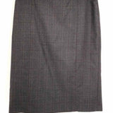 Burberry Women's Gray Size 4 pencil Skirt