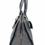 Coach Nolita Silver Boston Pebbled Leather Satchel