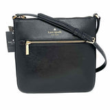 Kate Spade Sadie Black Zip Saffiano Leather Crossbody
