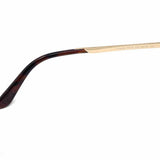 TOM FORD Charles Metal Brown Gold Tone Aviator Sunglasses