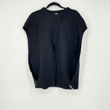 W by Worth Boiled Wool Black Shawl