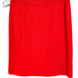 ST. JOHN COLLECTION Women's Red Size 12 pencil Santana Knit Skirt