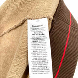 Burberry Women's Brown Size S Hoodie Monogram Sweatshirt