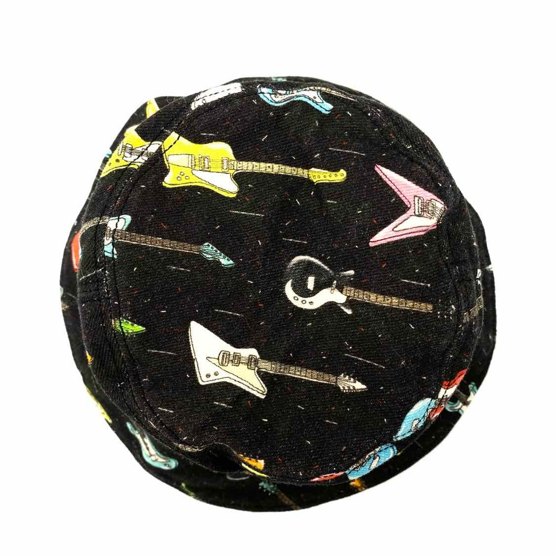 Jeremy Scott Canvas Cream Bucket Guitars Hat