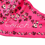 Coach Pink Diamond Tea Rose Scarf
